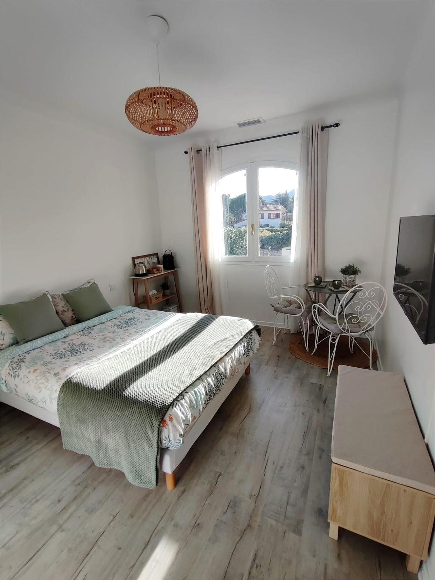Chambre Climatisee Entre Mer Et Montagne, Avec Sdb Et Wc Privatifs Laroque-des-Alberes ภายนอก รูปภาพ